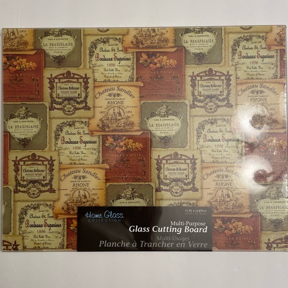 Home Glass Collection Cutting Board 12 x 15 - Picture 2 of 5